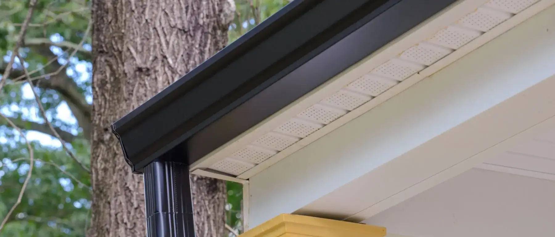 fascia inspection before seamless gutter installation Chicago