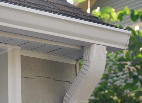 new seamless gutters and downspout installation Chicago